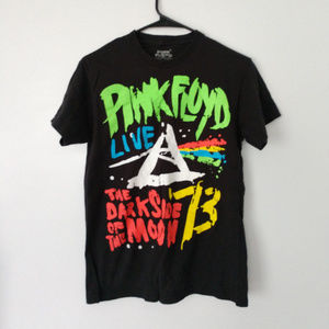 Pink Floyd Dark Side Of The Moon T Shirt Live 73